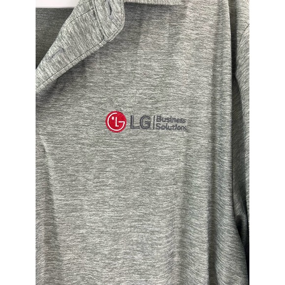 Under Armour LG Business Solutions Work Uniform Mens Polo Shirt L Heat Gear - Picture 4 of 7